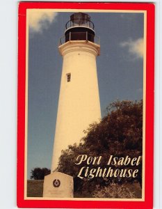 Postcard Port Isabel Lighthouse, Port Isabel, Texas