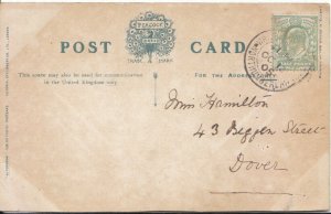 Genealogy Postcard - Hamilton - 43 Biggen Street - Dover - 3309A