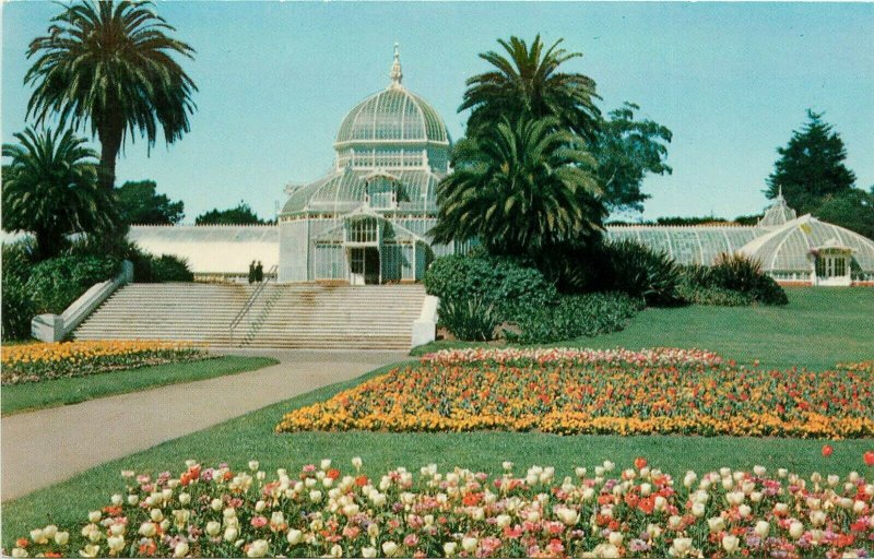 Conservatory Golden Gate Park San Francisco California CA Postcard