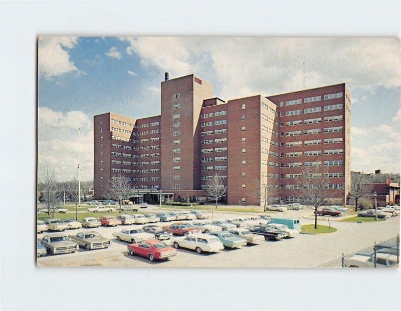 Postcard Veterans Administration Hospital Iowa City Iowa USA