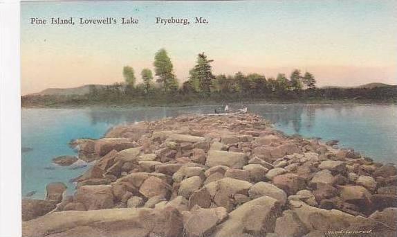 Maine Fryeburg Pine Island Lovewells Lake Albertype