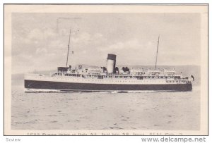 Steamer, C.P.S.S. Princess Helene On Digby, Nova Scotia, SAINT JOHN, New Brun...