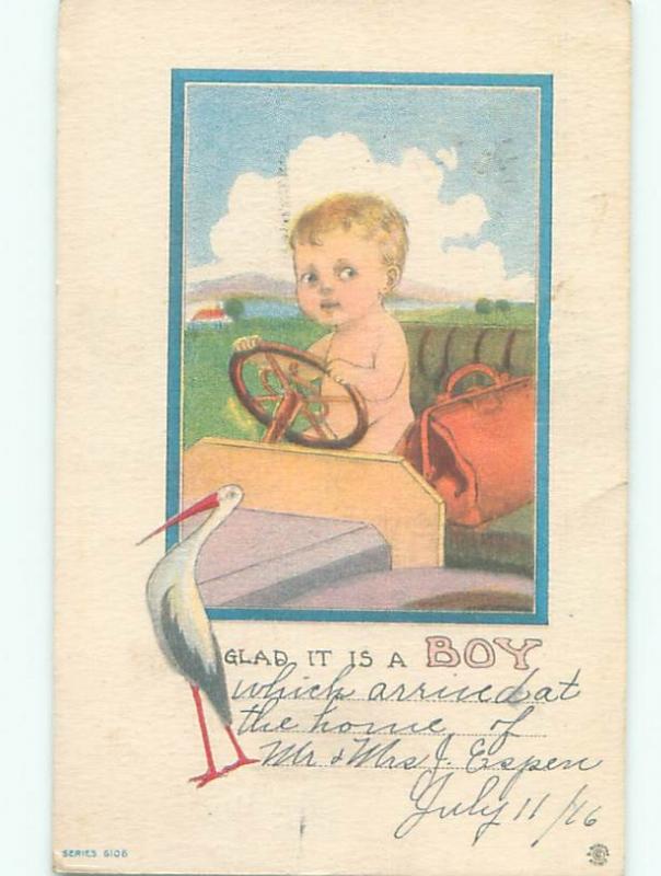 Divided-Back CHILDREN SCENE Great Postcard AA6073