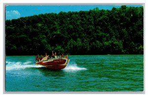 The Shooting Star Taneycomo's Finest Speedboat Postcard Branson Missouri