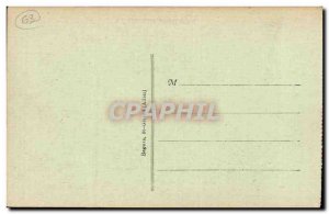 Old Postcard Auvergne Chateau Chazeron