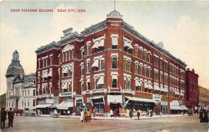 Sioux City Iowa c1910 Postcard Grain Exchange Building