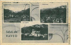 06916 vintage postcard - UDINE: RAVEO-