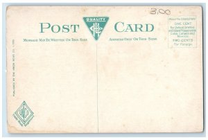 c1910 Western Express Berkshire Hills Locomotive Massachusetts Vintage Postcard 