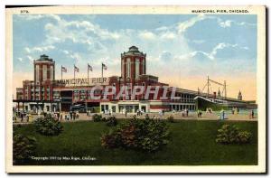 Old Postcard Chicago Municipal Pier