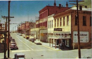 Virgina City Nevada C Street Looking South From Sazarac & Old Washoe Club