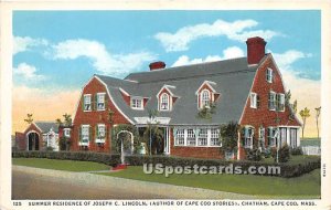 Summer Residence of Joseph C Lincoln Author of Cape Cod Stories - Chatham, MA