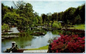 Postcard - Beautiful Japanese Garden, University of Washington - Seattle, WA