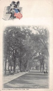 NEW HAVEN GREEN NEW HAVEN CONNECTICUT LIVINGSTON POSTCARD (c. 1900) !!