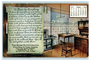 1910 Home Outfitting Co. Wheeling West Virginia WV Advertising Postcard 