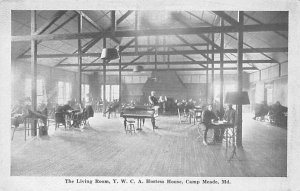 Living Room, Y. W. C. A. Hostess House Camp Meade, Maryland MD s 