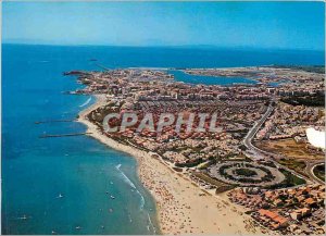 'Postcard Modern Cap d''Agde (Herault) View Aerienne'
