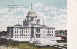 Rhode Island Providence State Capitol 1906