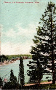 Massachusetts Brookline Chestnut Hill Reservoir 1910
