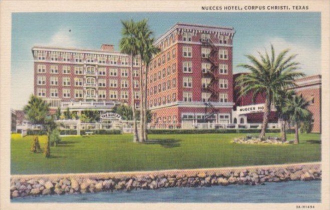 Texas Corpus Christi Nueces Hotel Curteich