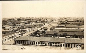 Veracruz Mexico Panorama c1920 Real Photo Postcard