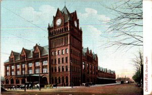 Vintage Michigan Postcard - Detroit - Union Depot