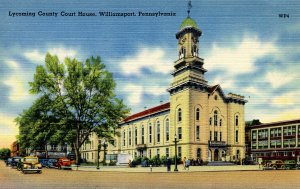 PA - Williamsport. Lycoming County Courthouse