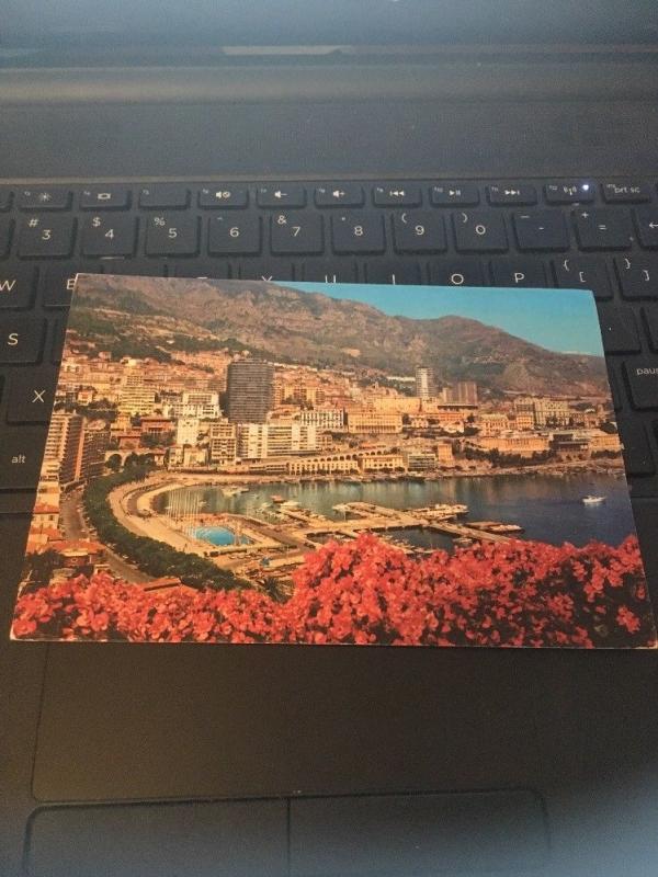 Vtg Postcard: Monaco, Port At Monte Carlo