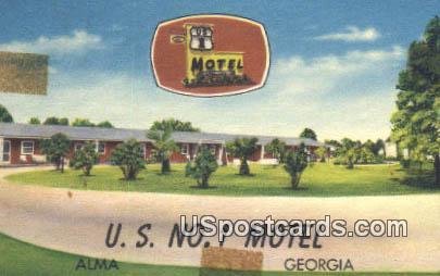 US No 1 Motel - Alma, Georgia GA  