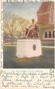 John Harvard Statue - Cambridge, Massachusetts MA  