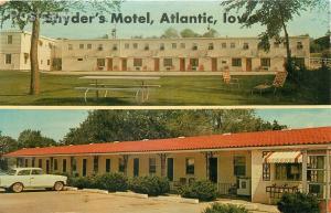 IA, Atlantic, Iowa, Snyder's Motel, Dexter Press No. 36178-B