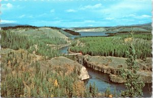 Postcard Canada Yukon River south of Whitehorse