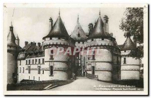 Old Postcard Chaumont sur Loire Chateau southwest frontage