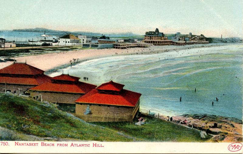 MA - Nantasket Beach. Beach View from Atlantic Hill