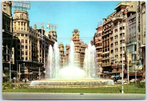 M-46104 Commander Square Monumental fountain Valencia Spain