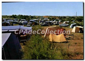Postcard Modern Ile De Re Le Suroit Camping Le Bois Plage