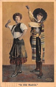 In Old Madrid Costume Spain 1910 