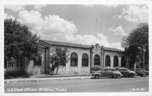 Automobiles 1944 US Post Office McAllen Texas Postcard #6-0-41 Cline 20-11964