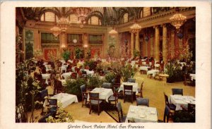 San Francisco, California - Dine at the Garden Court, Palace Hotel - c1920