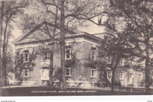 Phelps-Stokes Chapel , Berea College , BEREA , Kentucky ; 00s-10s