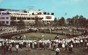 Vintage Postcard 1950's New Monmouth Park Club House Oceanport New Jersey NJ