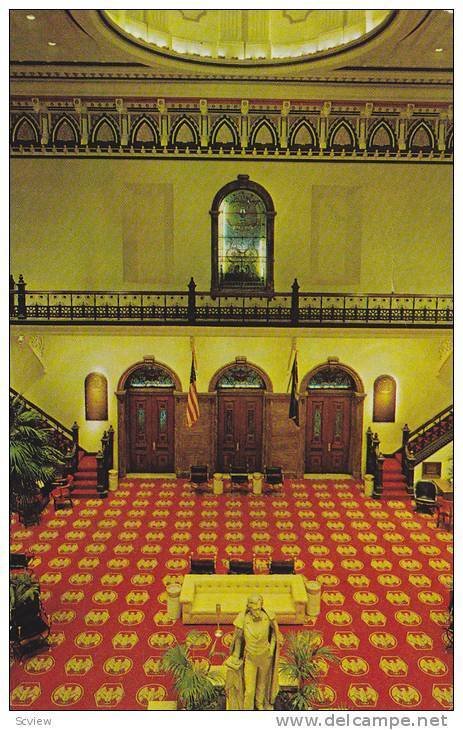 The State House Lobby, Columbia, South Carolina,  40-60s