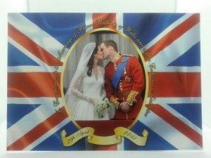 Pair of Prince William & Kate Middleton Royal Wedding Postcards 29th April 2011