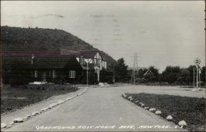 Greyhound Post House Bath NY SI - Staten Island? Real Photo Postcard