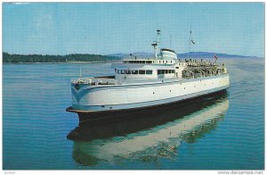 Ferry Boat M.V. QUEEN of TSAWWASSEN , B.C. , Canada , 40-60s