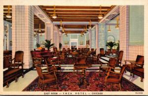 Illinois Chicago Y M C A Hotel East Room Curteich