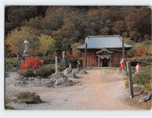 Postcard Jizo do Hall Osore zan Japan