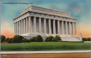 Lincoln Memorial Washington DC Postcard PC491