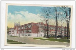 High School, Albion, Michigan, PU-1932