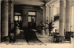 CPA Fontainebleau L'Hotel Savoy-Le Hall FRANCE (1300155)