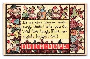 Dutch Dope Greeting Postcard